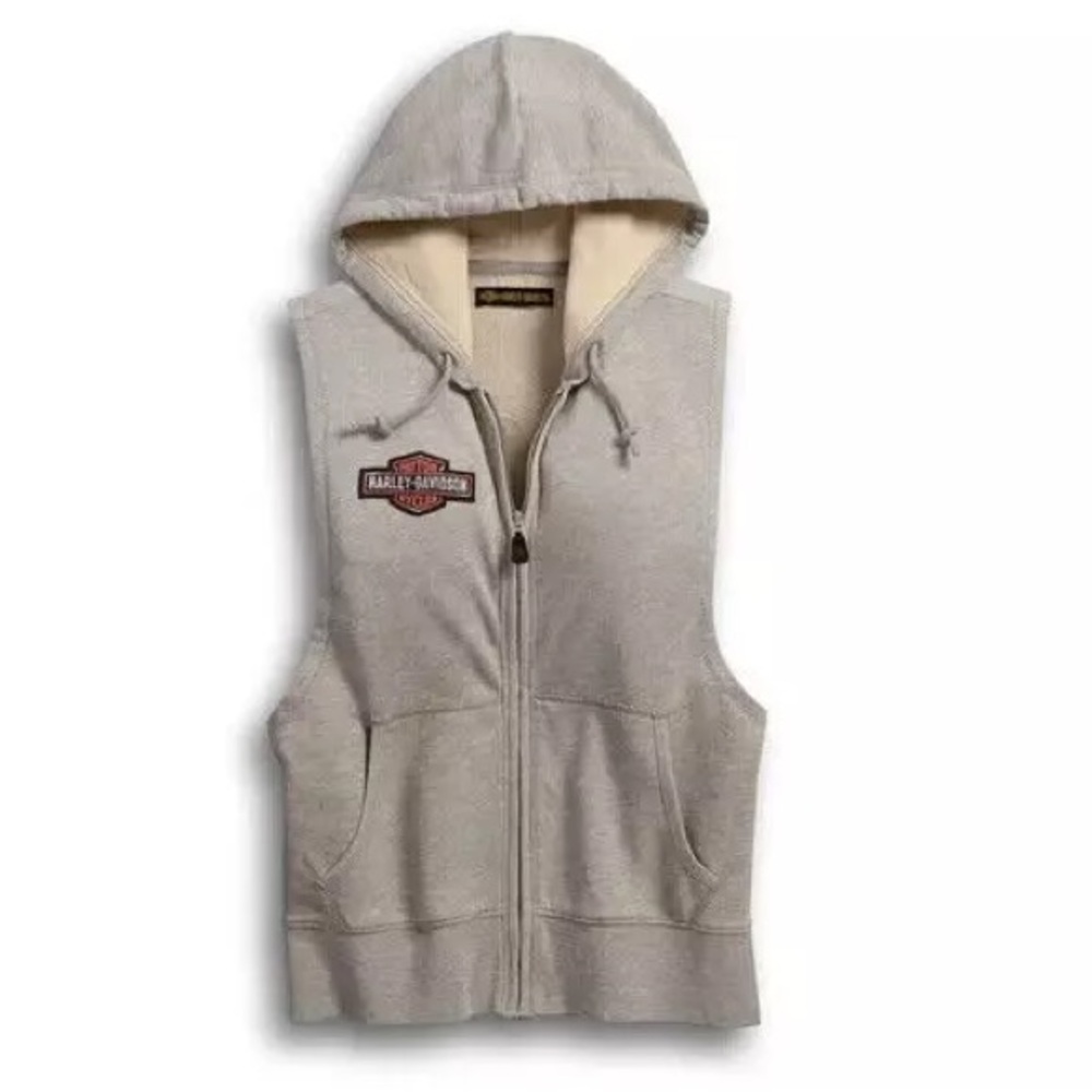 Harley Davidson Hoodie vest Women’s Medium brand new